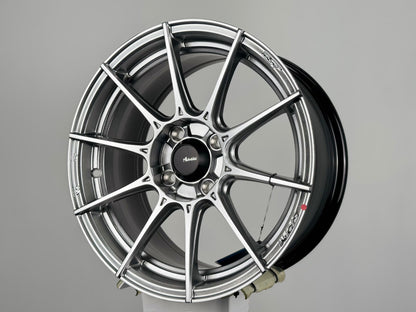 New 15X7 ET35 Advanti Storm S1 Rim (4 wheel) Gloss Silver 4X100