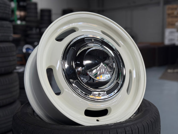 New 16X7 ET42 Dean Cross Country Design Rim (4 wheel) Gloss White 4X114.3