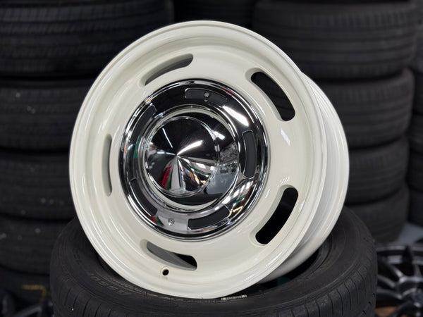 New 16X7 ET42 Dean Cross Country Design Rim (4 wheel) Gloss White 4X114.3