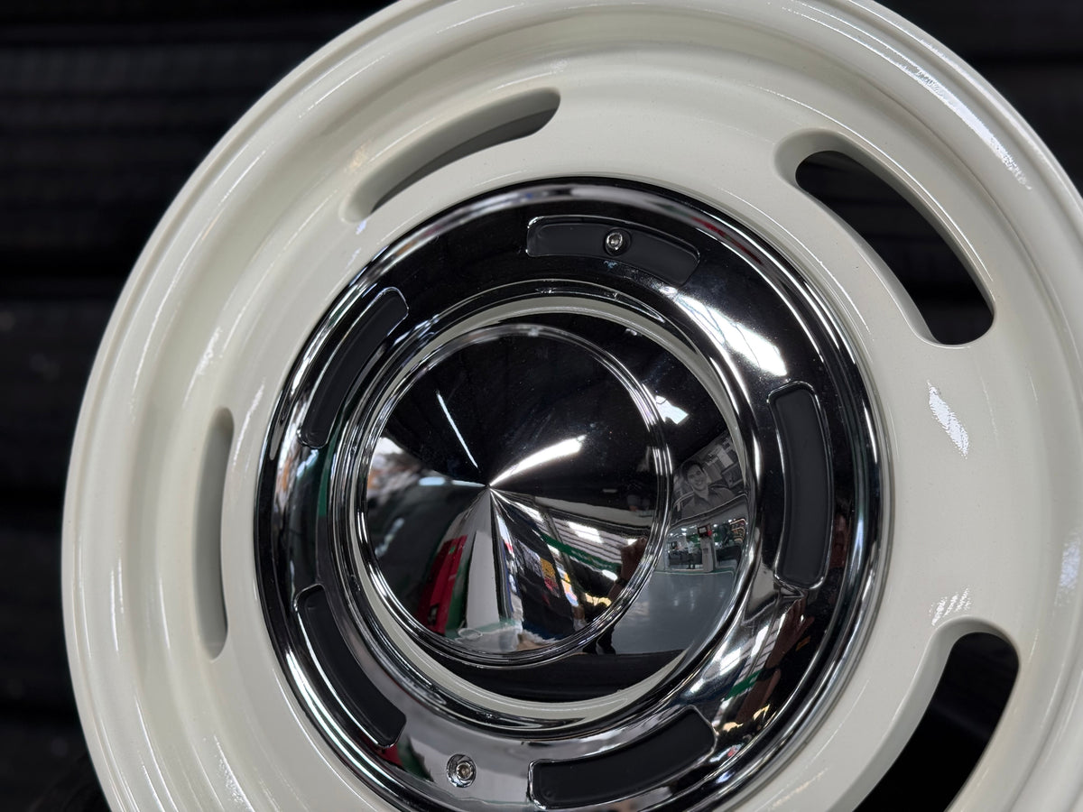 New 16X7 ET42 Dean Cross Country Design Rim (4 wheel) Gloss White 4X114.3
