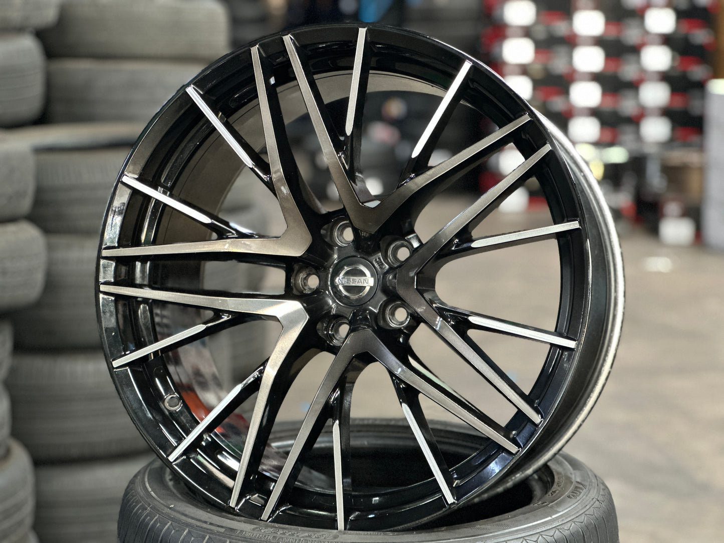 Used Original 20 inch Nissan GTR R35 5x114.3 Japan Forged Rim (4 Wheels)