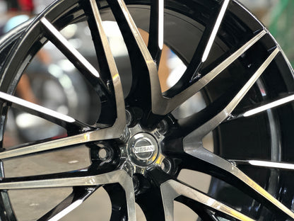 Used Original 20 inch Nissan GTR R35 5x114.3 Japan Forged Rim (4 Wheels)
