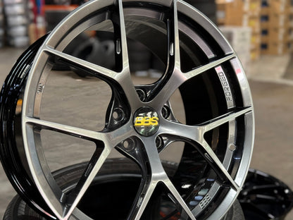 New 19X9 ET45 Overdrive Forged FIR Design Rim (4 wheel) Gloss Gunmetal 5X112