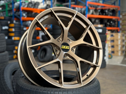 New 19X9 ET45 Overdrive Forged FIR Design Rim (4 wheel) Matt Bronze 5X112