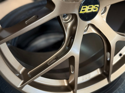 New 19X9 ET45 Overdrive Forged FIR Design Rim (4 wheel) Matt Bronze 5X112