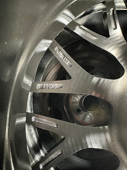 New 17X7.5 ET25 Varro Design Rim (4 wheel) Gloss Black 4X108