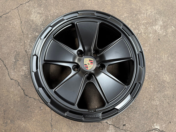 New 18X9 ET30 Overdrive Forged 5 Spoke Rim (4 wheel) Matt Black 5X130