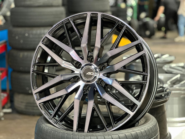 New 20X8.5 ET45 AD Wheel 3289Rim (4 wheel) Gloss Black PF 6X130