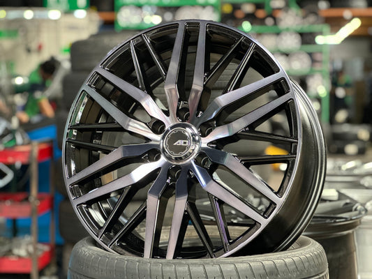 New 20X8.5 ET45 AD Wheel 3289Rim (4 wheel) Gloss Black PF 6X130