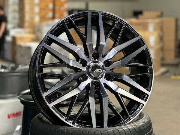 New 20X8.5 ET45 AD Wheel 3289Rim (4 wheel) Gloss Black PF 6X130