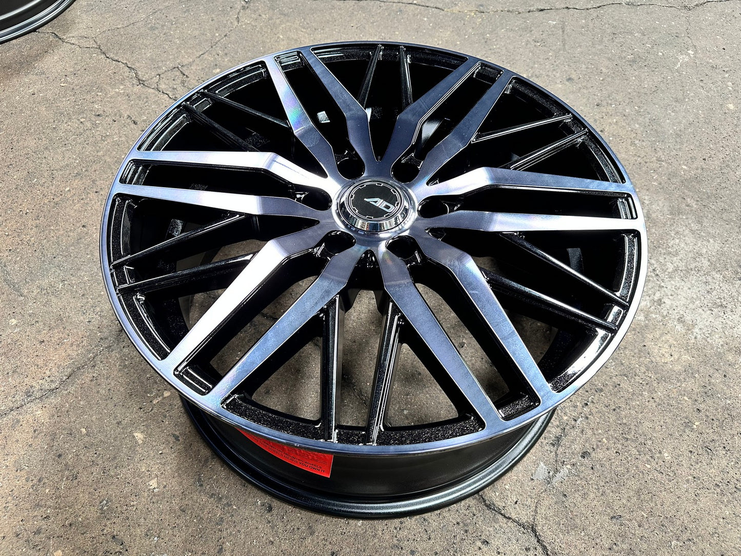 New 20X8.5 ET45 AD Wheel 3289Rim (4 wheel) Gloss Black PF 6X130