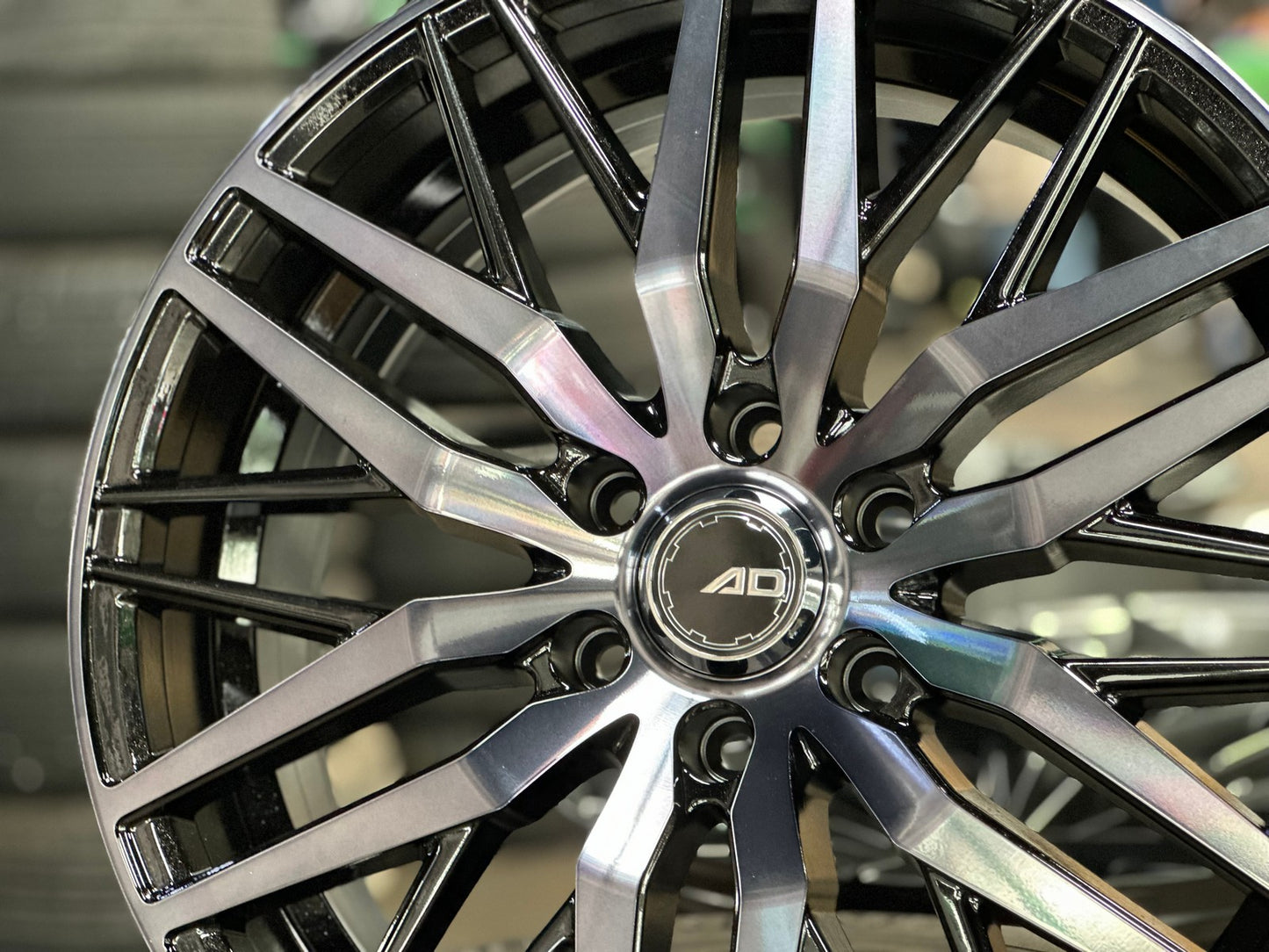 New 20X8.5 ET45 AD Wheel 3289Rim (4 wheel) Gloss Black PF 6X130