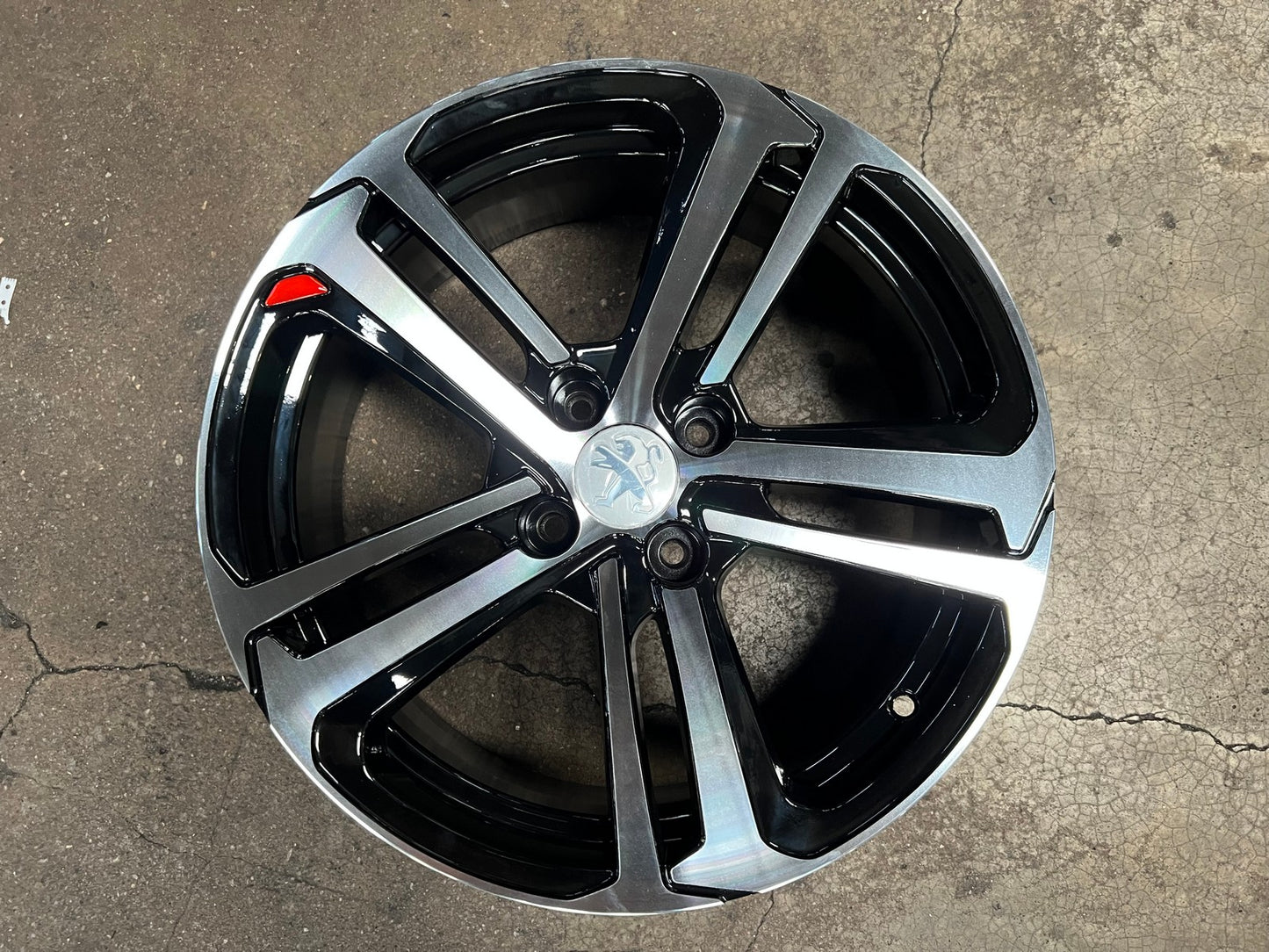 New 17X7 ET25 D1 5017Rim (4 wheel) Gloss Black PF 4X108