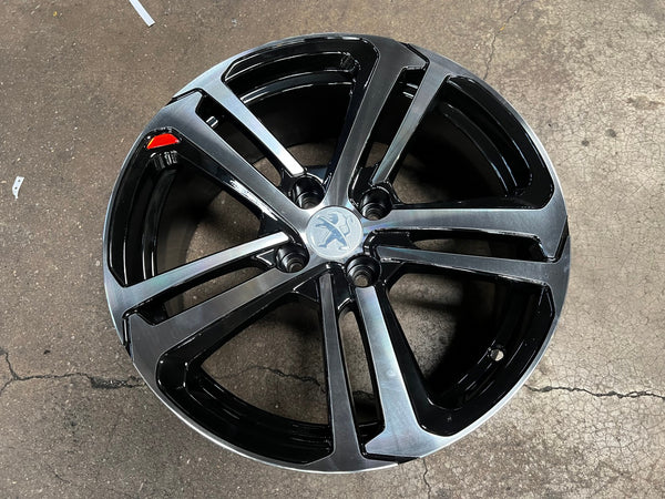 New 17X7 ET25 D1 5017Rim (4 wheel) Gloss Black PF 4X108