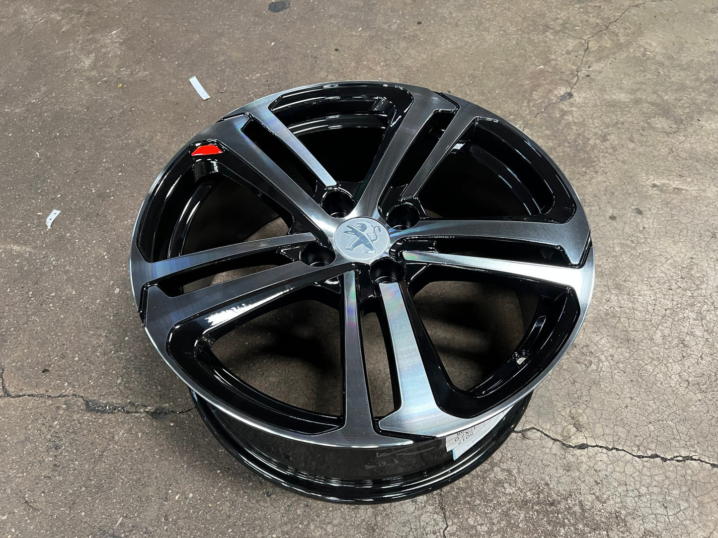 New 17X7 ET25 D1 5017Rim (4 wheel) Gloss Black PF 4X108