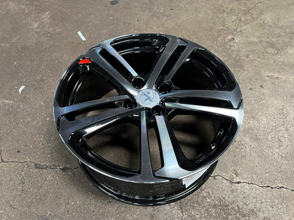 New 17X7 ET25 D1 5017Rim (4 wheel) Gloss Black PF 4X108