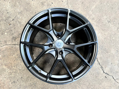 New 17X7.5 ET38 D1 5308 Rim (4 wheel) Matt Black 4X114.3