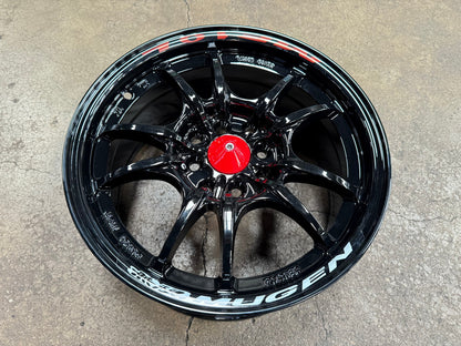 New 15X7 ET38 Mugen Design MF10 Rim (4 wheel) Gloss Black 4X100