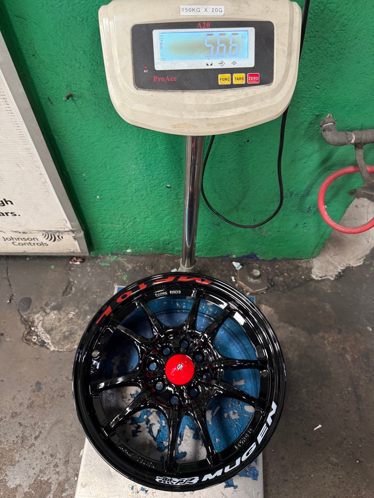 New 15X7 ET38 Mugen Design MF10 Rim (4 wheel) Gloss Black 4X100