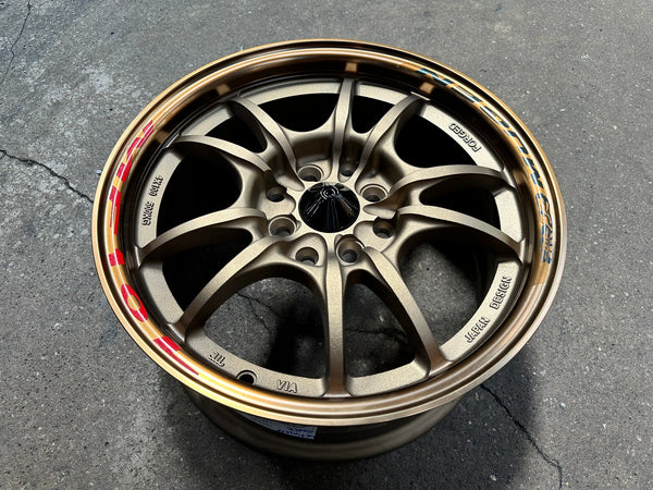 New 15X7 ET38 Mugen Design MF10 Rim (4 wheel) Matt Bronze 4X114.3