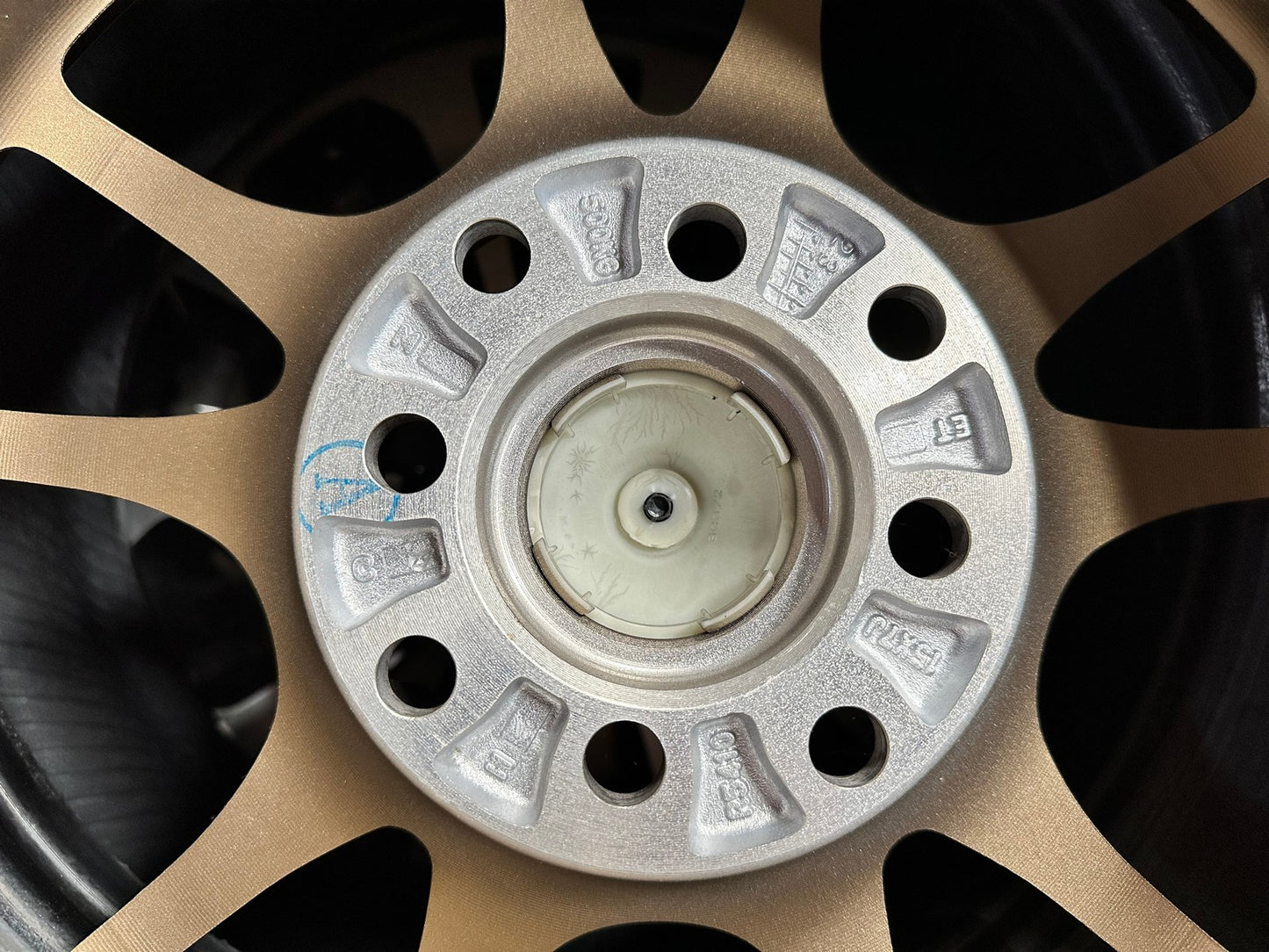 New 15X7 ET38 Mugen Design MF10 Rim (4 wheel) Matt Bronze 4X100