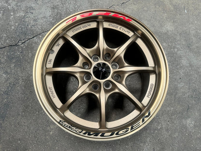 New 15X7 ET38 Mugen Design MF8 Rim (4 wheel) Matt Bronze 4X114.3