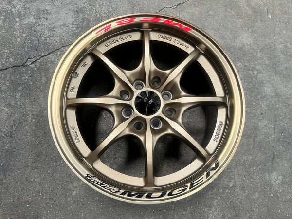 New 15X7 ET38 Mugen Design MF8 Rim (4 wheel) Matt Bronze 4X114.3