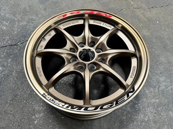New 15X7 ET38 Mugen Design MF8 Rim (4 wheel) Matt Bronze 4X100