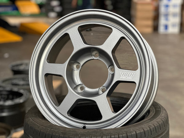 New 16X6.5 ET5 TE37 Design Rim (5 wheel) Matt Gunmetal 5X139.7