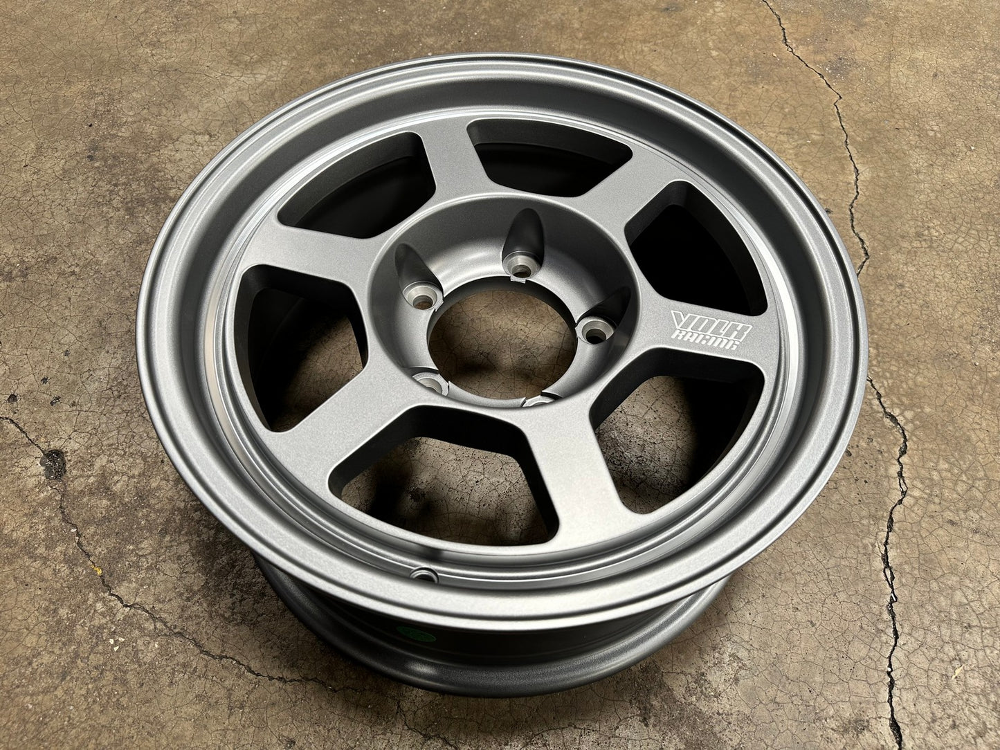 New 16X6.5 ET5 TE37 Design Rim (5 wheel) Matt Gunmetal 5X139.7