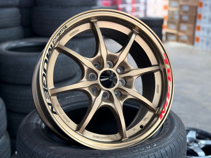 New 16X7 ET38 Mugen Design MF8 Rim (4 wheel) Matt Bronze 4X114.3