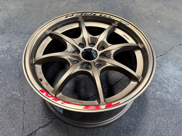 New 16X7 ET38 Mugen Design MF8 Rim (4 wheel) Matt Bronze 4X100