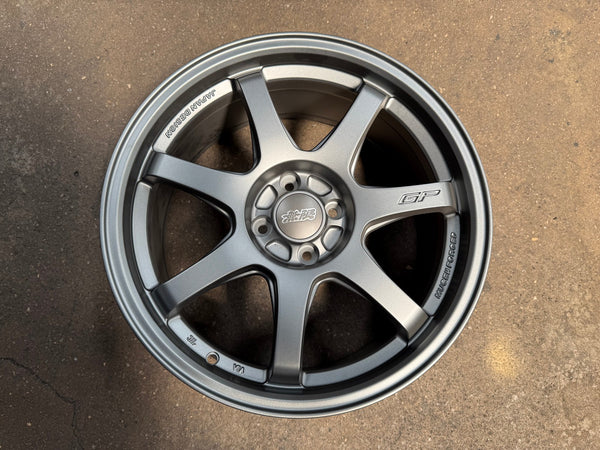 New 17X8 ET35 Mugen Design GP Rim (4 wheel) Matt Gunmetal 4X100