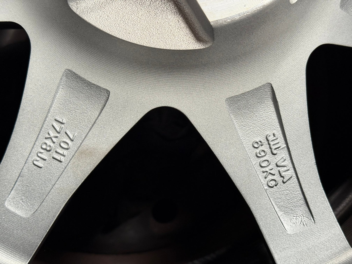 New 17X8 ET35 Mugen Design GP Rim (4 wheel) Matt Gunmetal 4X100