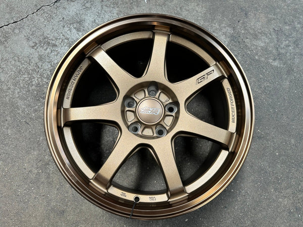 New 17X8 ET35 Mugen Design GP Rim (4 wheel) Matt Bronze 5X114.3