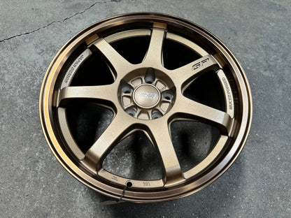 New 17X8 ET35 Mugen Design GP Rim (4 wheel) Matt Bronze 5X112