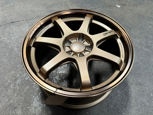 New 17X8 ET35 Mugen Design GP Rim (4 wheel) Matt Bronze 5X112