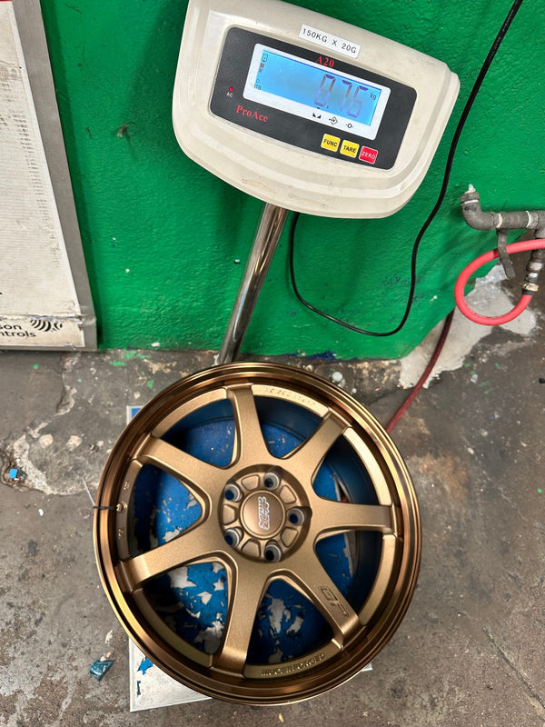 New 17X8 ET35 Mugen Design GP Rim (4 wheel) Matt Bronze 5X114.3