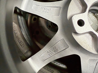 New 17X8 ET35 Mugen Design GP Rim (4 wheel) Matt Gunmetal 5X112