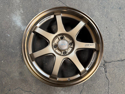 New 17X7.5 ET42 Mugen Design GP Rim (4 wheel) Matt Bronze 4X100