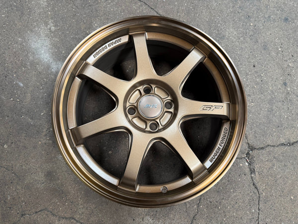 New 17X7.5 ET42 Mugen Design GP Rim (4 wheel) Matt Bronze 4X100