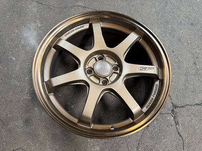 New 17X7.5 ET42 Mugen Design GP Rim (4 wheel) Matt Bronze 4X100