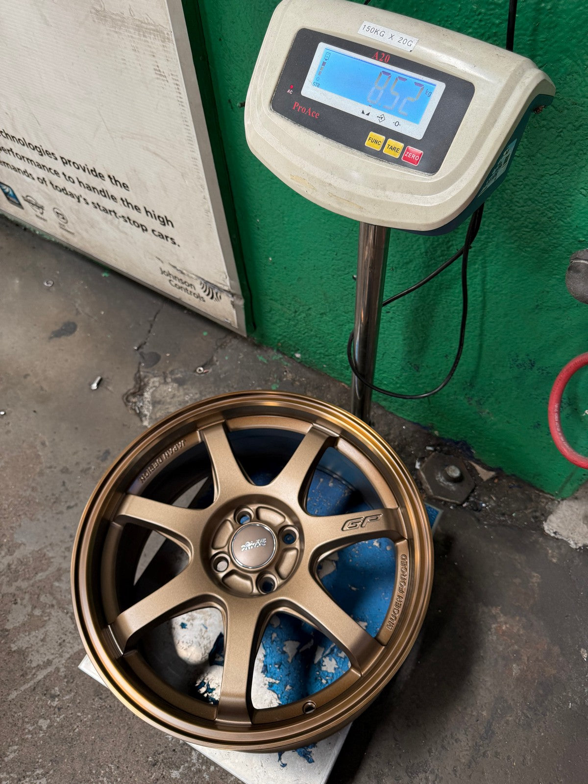 New 17X7.5 ET42 Mugen Design GP Rim (4 wheel) Matt Bronze 4X100