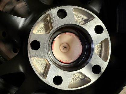 New 17X8 ET38 Mugen Design MF10 Rim (4 wheel) Gloss Black 5X114.3