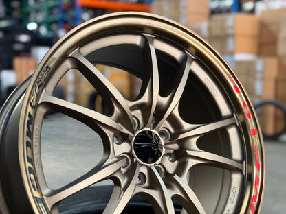 New 17X8 ET38 Mugen Design MF10 Rim (4 wheel) Matt Bronze 4X100