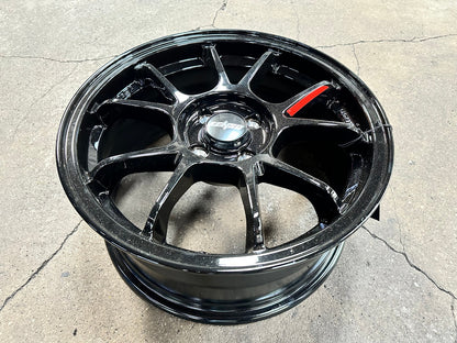 New 16X7 ET35 Lenso 95G Rim (4 wheel) Gloss Black 4X100
