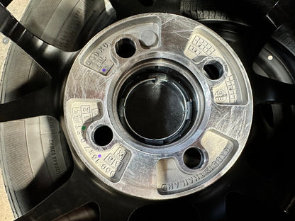 New 16X7 ET35 Lenso 95G Rim (4 wheel) Gloss Black 4X100