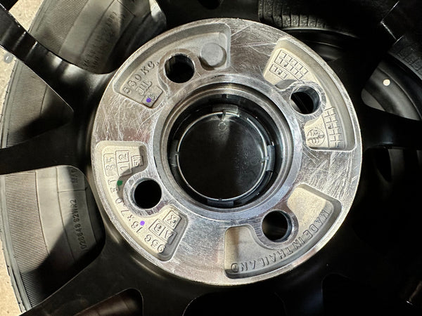 New 16X7 ET35 Lenso 95G Rim (4 wheel) Gloss Black 4X100