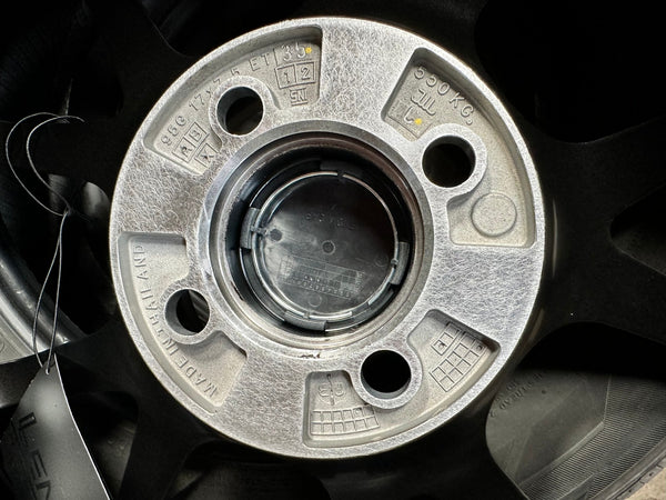 New 17X7.5 ET35 Lenso 95G Rim (4 wheel) Matt Black 4X100