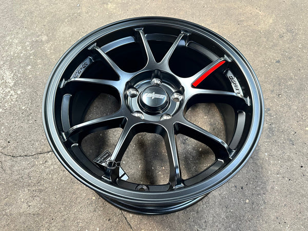 New 17X7.5 ET35 Lenso 95G Rim (4 wheel) Matt Black 5X114.3